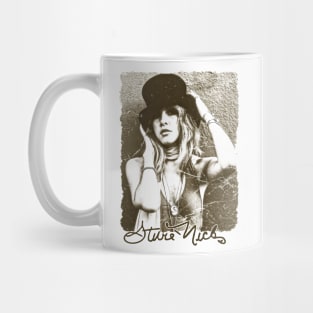 Stevie Nicks Vintage Rock Music Mug